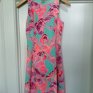 Lily Pulitzer Women’s Love Birds Cove Dress. Fit and Flare. XS